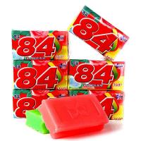 百花84皂透明皂肥皂增白皂内衣皂宝宝皂婴儿皂去污清香