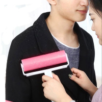 [专治起球 各种毛]大号滚刷子粘毛器滚筒去毛器可洗粘尘滚