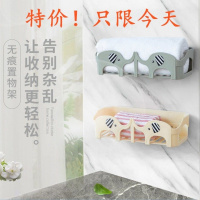 墙上置物架强力粘贴浴室免打孔厨房浴室用品收纳架无痕粘胶置物架