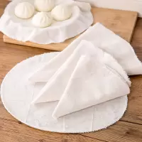 蒸笼布不粘蒸笼垫圆形蒸馒头子笼垫子厨房纯棉过滤笼屉布笼纱布
