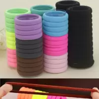 【精品100条套装】韩国简单气质百搭绳圈弹力饰