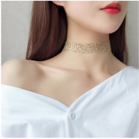 16件套项链女锁骨链韩版脖子饰品颈带项圈女脖颈简约学生蕾丝颈短