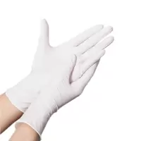 白色劳保手套防加长洗碗打扫卫生厨房家务橡胶乳胶手套工作男女