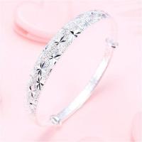 [买一送一 配送证书]999满天星银手镯女学生韩版简约镀银送戒指