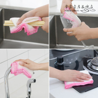 30条/2可选加厚棉纱洗碗布不沾油抹布毛巾厨房百洁布刷碗布不毛