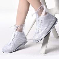 防雨鞋套女士学生雨靴低帮加厚底防滑旅行耐磨防男雨天儿童鞋套