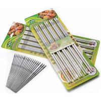 [已拼团6万多]5双10双20双装不绣钢青花瓷印花筷子中空防滑防烫