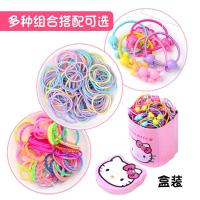 头绳不伤可爱儿童圈饰100根圈不伤皮筋绳扎饰