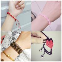 72号玉线手工编织线红绳diy编手链的绳子项链绳五彩线中国结线材