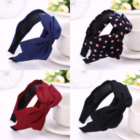 韩国甜美成蝴蝶结箍带齿宽边夹饰头箍卡头饰带韩版