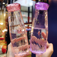 少女心杯塑料韩国女创意学生潮流小清新杯耐摔可爱简约杯子