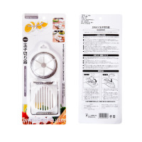 [日本进口]日本ECHO不锈钢多功能切蛋器花式分蛋 切皮蛋松花蛋神器鸡蛋