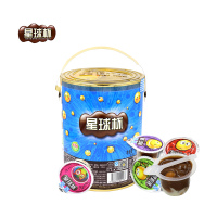 甜甜乐星球杯小杯900g巧克力杯儿童夹心饼干小杯小零食大礼包