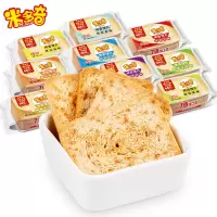 米多奇烤馍片散装(香葱牛排味)15包早餐食品办公室休闲零食小吃馒头片散装