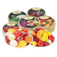 [30.9元两件]嘉云水果糖(西柚味)200g德国进口糖果礼盒进口零食休闲糖果水果糖