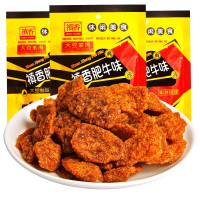 禛香大豆素肉肥牛味18g*20大豆素肉酱香牛肉味手撕素肉辣条怀旧零食批发