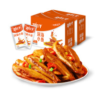 劲仔小鱼仔香辣小鱼干零食湖南小吃特产10g*18包毛毛鱼即食食品