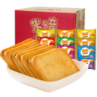 米多奇烤香馍片馍丁3斤休闲零食烤馍馒头片饼干早餐小吃食品整箱
