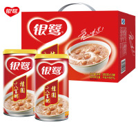 银鹭八宝粥桂圆360g*12罐整箱早餐速食粥五谷杂粮休闲方便零食