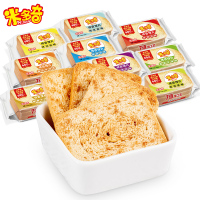 米多奇烤香馍片烤馍片多口味散装整箱馍片馍丁饼干零食烤馒头片