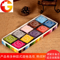 手工diy相册配件全套盒装色系大全印泥影集相簿装饰工具20枚入