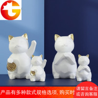 摩屋北欧创意摆件家居饰品设计师几何动物客厅酒柜软装摆设