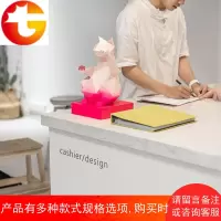 花旦几何招财猫收银台前台摆件美容院酒柜装饰品开业礼品