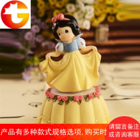 白雪公主音乐盒八音盒创意中秋节礼品送女生朋友女孩儿童生日礼物