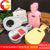 创意小提琴音乐盒跳舞旋转女孩八音盒摆件送女生儿童生日礼物礼品
