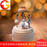 jeancard音乐盒女生女孩跳舞木质音乐盒芭蕾舞芭比娃娃八音盒礼品