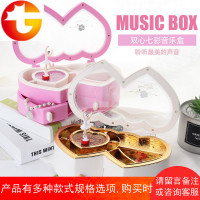 音乐盒八音盒跳舞芭蕾女孩 儿童首饰盒创意旋转摆件女生生日礼物
