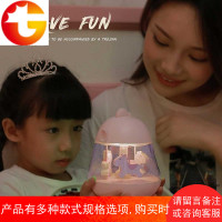 宝宝旋转音乐盒八音盒儿童玩具女生公主冰雪奇缘音乐盒的