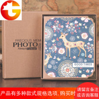 家用宝宝相册5寸6寸7寸8寸插页插袋式小本大容量相薄纪念影集