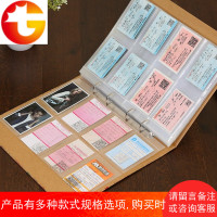 票据车票电影票票收藏册收纳册收集册3寸相册本纪念册