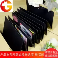 创意手风琴相册手工DIY相册本粘贴式影集浪漫情侣纪念册复古拉页