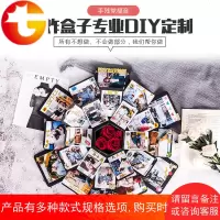 [照片定制][直接送人]成品爆炸盒子diy手工相册抖音礼物代做