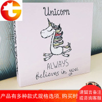 MEMOBOX独角兽儿童成长相册5寸宝宝出生纪念相册本插页式家庭影集