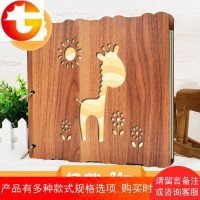 宝宝成长纪念册创意新生的儿婴儿出生档案diy相册记录日记本手册