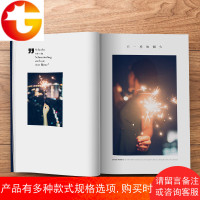 情侣手工DIY杂志纪念册宝宝相片定制生日礼物照片书做相册本制作
