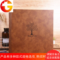 手揉皮复古大容量6寸插页式插袋过塑可放4R家庭影集相册纪念册本