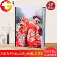 12寸水晶相册制作婚纱照儿童影楼宝宝做相片书影集纪念照片书定制