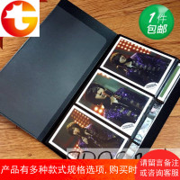 经典款3段黑底5寸日版L判生写册J家烧普shop照片相册收纳册夹