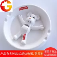 创意礼品陶瓷烟灰缸暴力熊个性烟灰缸送男友生日礼物