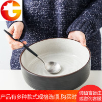 日式拉面碗汤碗大碗 个性创意大号泡面碗 简约家用陶瓷餐具