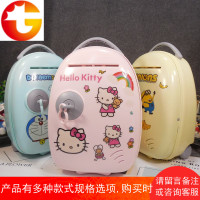 拉杆行李箱存钱罐旅行箱储蓄罐自动卷钱卡通儿童硬币纸币储钱罐