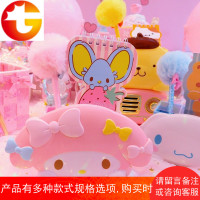 日系可爱美乐蒂小白狗笔筒+笔+本子套装桌面收纳盒学生文具套装