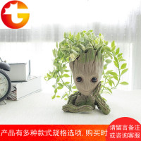 懒人非无土植物多肉花卉银河护卫队树人格鲁特盆栽Groot花盆绿植