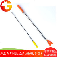 电动喷雾器配件不锈钢2.6米加长杆伸缩钓鱼竿式喷杆农用果树农药