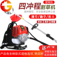 新五羊动力四冲程背负式割草机农用本田汽油锄草松土机果园除草机