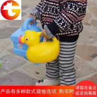 小鸭子洒水壶浇花家用小型室内加厚卡通儿童幼儿园塑料喷壶
